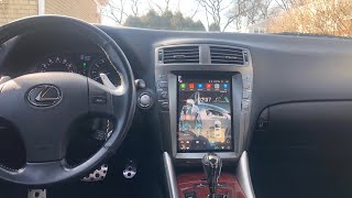 HOW TO Install Aftermarket Radio in Lexus IS250IS350ISF [upl. by Ormand143]