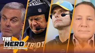 Chargers fire Brandon Staley Patriots moving on from Bill Belichick  NFL  THE HERD [upl. by Burnett]