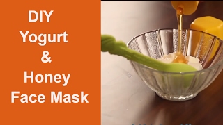 DIY Yogurt And Honey Face Mask For Smooth amp Glowing Skin  Easy DIY Face Packs  StyleCraze [upl. by Nance]