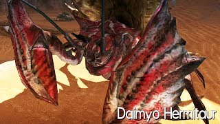 Monster Hunter Generations Ultimate Daimyo Hermitaur Boss Fight 11 MHGU Switch [upl. by Noirod]