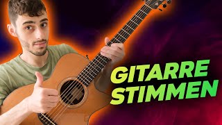 Blitzschnell Gitarre Stimmen 2MinutenTechnik für Anfänger und Profis 🌟 [upl. by Ajroj]