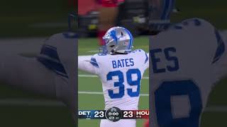 JAKE BATES FOR THE WIN NFL Lions viral shorts [upl. by Abbye163]