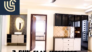 3 BHK  East Facing Flat  Total Rental Based Interior Work  MyHome Tridasa  Hyderabad [upl. by Etep]