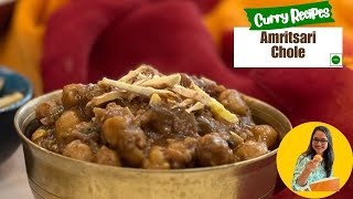 Amritsari Chole Masala  Authentic  Traditional Punjabi North Indian Recipe by Archanas Kitchen [upl. by Dollar519]