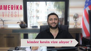 KESİN AMERİKA VİZESİNİ KİMLER ALIYOR [upl. by Susejedairam]