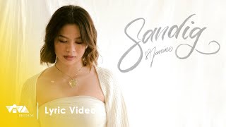 Sandig  Janine Teñoso Official Lyric Video [upl. by Zantos100]