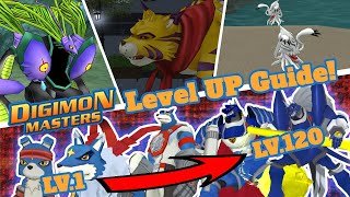 DMO 1120 Leveling Up Guide  Digimon Masters Online GDMO [upl. by Camella]