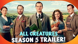 All Creatures Great and Small Season 5 Trailer Return to Darrowby in 2025 [upl. by Idissak]