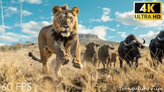 African Wildlife 4K Kgalagadi Transfrontier Park South Africa  Full Wildlife Documentary 4K [upl. by Kirstin]