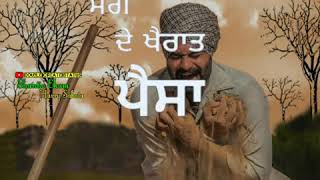 DHARNA  Kulbir Jhinjer  Tarsem Jassar  Whatsapp Status Video  Vehli Janta  Farmers life [upl. by Fax]