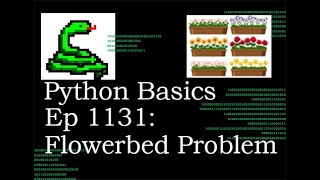 Python Basics Tutorial LeetCode 605 Can Place Flowers [upl. by Keefer]