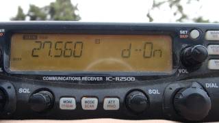 ICOM ICR2500 Communications Receiver [upl. by Howlan]