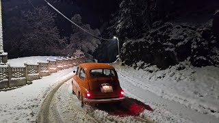 Zimske radosti sa fićom Fiat 600d Snow [upl. by Trik231]