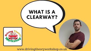 Driving Theory Test Tips  What is a clearway [upl. by Thom]