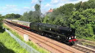 34046 Braunton at Currock Junction [upl. by Eilata805]