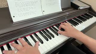 Mistletoe piano accompaniment in D flat major [upl. by Gisser911]