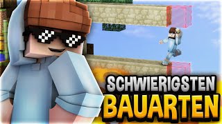 Die SCHWIERIGSTEN BAUARTEN in MINECRAFT [upl. by Litton]