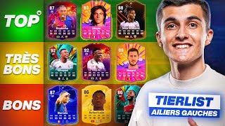 LA TIERLIST DES MEILLEURS AILIERS GAUCHES SUR EA FC 25 [upl. by Amias]