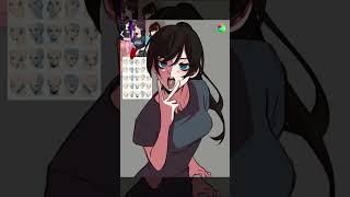 nicole  class of 09 speedpaint classof09 speedpaint fanart shorts [upl. by Iamhaj]