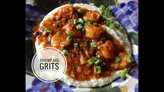 How To Make Shrimp and Grits  Tasty Shrimp Grits Recipe [upl. by Gustin]