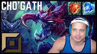 🦂 Tyler1 WELCOME TO PRESEASON 2023  ChoGath Top Full Gameplay  Preseason 2023 ᴴᴰ [upl. by Dlanod]