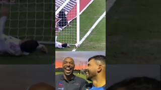 VAL 🤣 thierryhenry arsenal soccer soccerclub manchestercity funny football gunojr skills [upl. by Quenby]