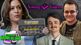 Libertarians for Harris Debate Josh Eakle vs Sean Fitzgerald Part 1  SwampCast DrinkAlong [upl. by Aldo]