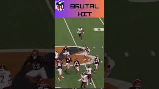 NFLs MOST BRUTAL Hits Ever 💥  NFL BigHits FootballHighlights NFLHits Tackles [upl. by Menendez291]