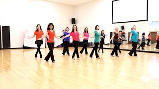 I Showed You The Door  Line Dance Dance amp Teach in English amp 中文 [upl. by Itsuj]