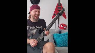 Serpentine Dominion  This Endless War  Guitar Cover metal riff love life fun home youtube [upl. by Selinda]