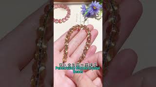 how to make bracelet without elastic thread diy bracelet handmade braceletutorials tutorial [upl. by Bobseine]