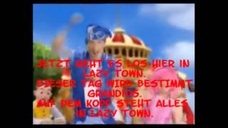 Lazy TownWillkommen in Lazy Town german cover with lyrics [upl. by Geraint]