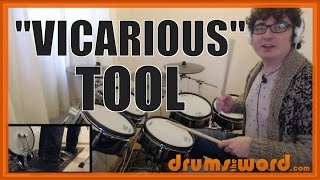 ★ Vicarious Tool ★ FREE Drum Lesson  How To Play Drum FILL Danny Carey [upl. by Chui]