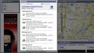 Google Maps  Wettervorhersage [upl. by Ellora]