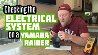 How To Check The Charging System  Yamaha Raider [upl. by Hahn]