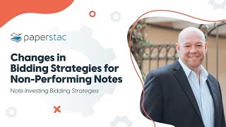 Bidding Strategy Changes for NonPerforming Notes [upl. by Noiram]