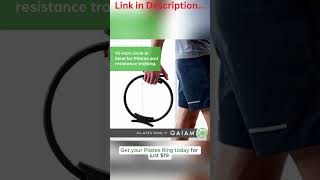 Gaiam Pilates Ring 15” Fitness Circle Sculpt Your Body or Miss Out on Core Strength and Flexibility [upl. by Delmar]