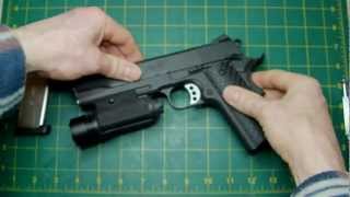 LaZouche Custom airsoft ARMY Kimber warrior review [upl. by Joris]