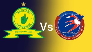 Mamelodi Sundowns Vs Mbabane Swallows Live Match football Score Today 2024 [upl. by Nimoynib]