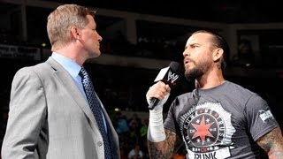 CM Punk tells off General Manager John Laurinaitis SmackDown May 18 2012 [upl. by Labina]