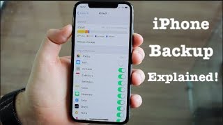 iPhone Backup Explained [upl. by Enomas]