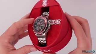 WatchOcouk  Citizen Red Arrows Skyhawk AT Titanium Mens Watch JY011055E  Unboxing amp Close Look [upl. by Yleen147]