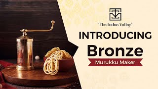 Bronze Murukku Maker  Product Overview  The Indus Valley [upl. by Anora]