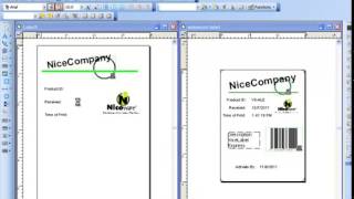 NiceLabel Pro Label design [upl. by Zavras]