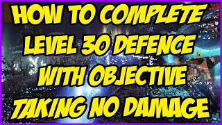 Warframe Riven Challenge How To Complete Level 30 Defence With Objective Taking No Damage [upl. by Inattirb]