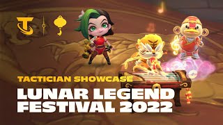 Lunar Legend Festival 2022  Tactician Showcase  Teamfight Tactics [upl. by Bresee]