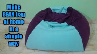 Make BEAN bag at home in a simple way [upl. by Andrus]