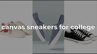 Best Canvas Sneaker For Men  BeYourBest BeYourBestOfficial [upl. by Abih337]