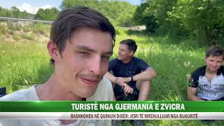 TURISTË NGA GJERMANIA E ZVICRA [upl. by Bonnee]