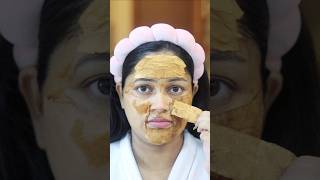 Dead Skin Peeling Diy Mask For Glowing Skin shorts ytshorts youtubeshorts beauty peeloff [upl. by Rosenbaum]